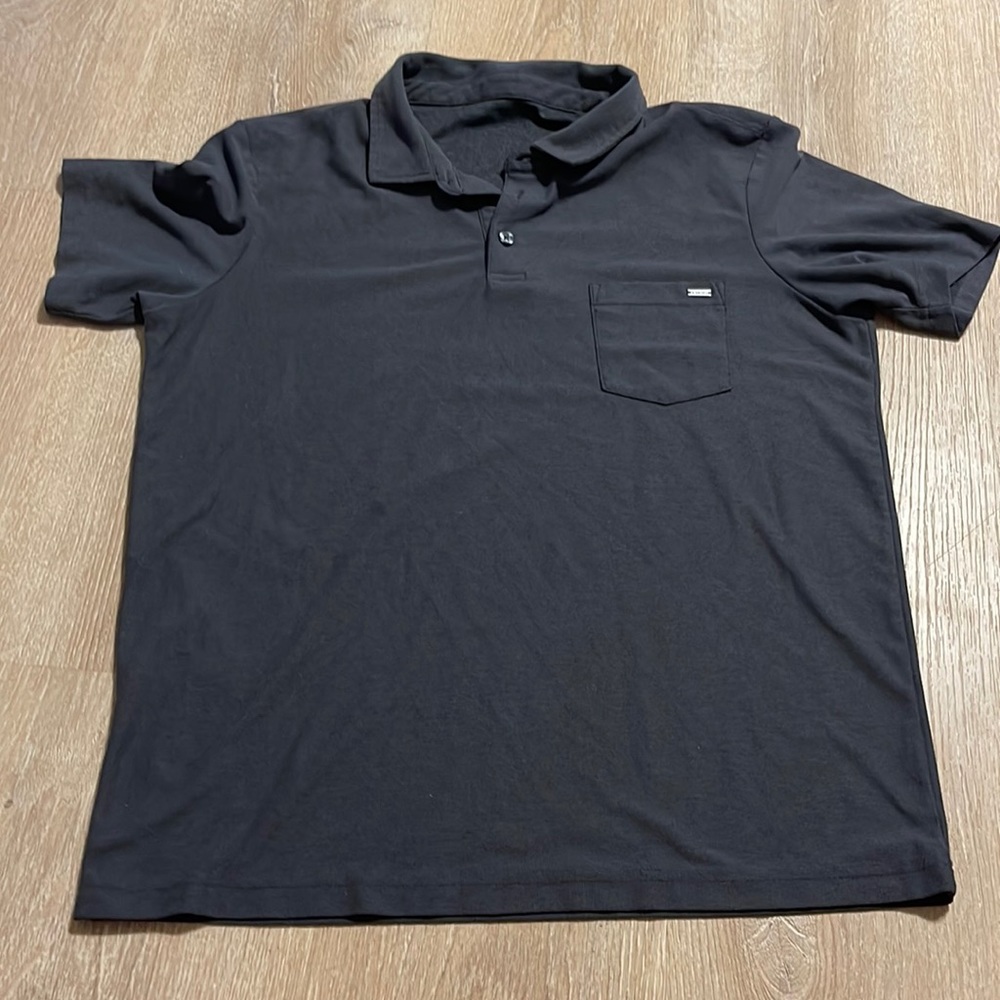 Vuori Black Polo Shirt